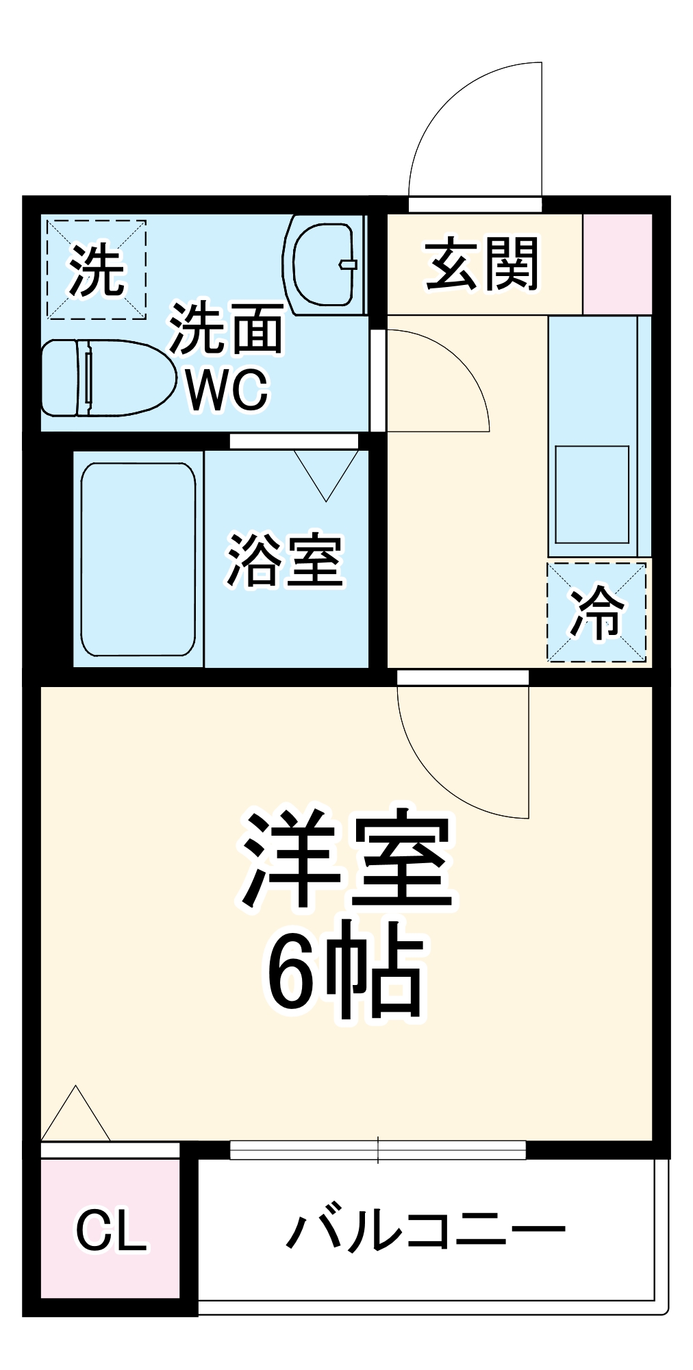 ALTO淵野辺の間取り