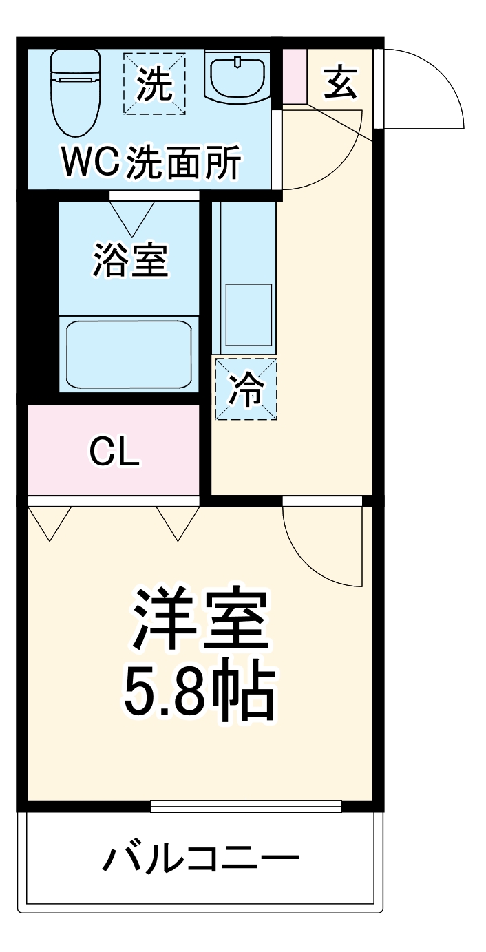 ALTO淵野辺の間取り