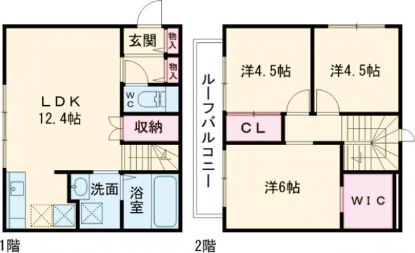 (仮称)小金井市APの間取り