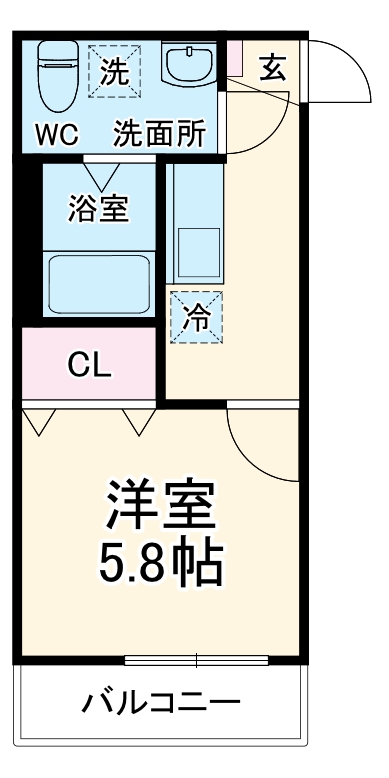 ALTO淵野辺の間取り