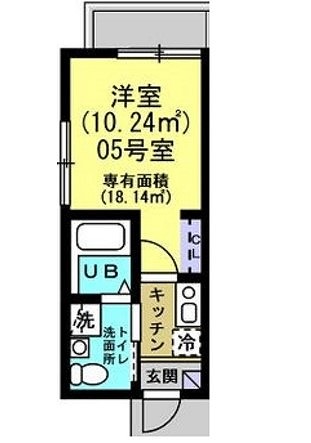 パグーロ生麦の間取り