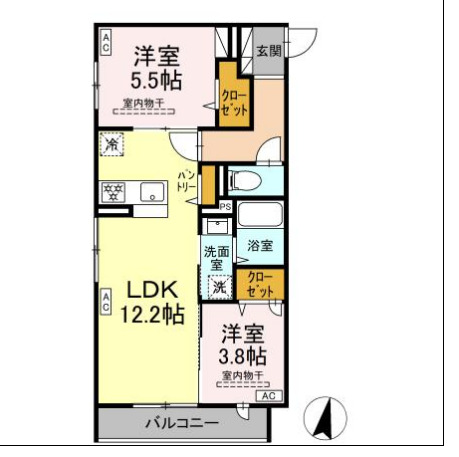 ラヴェンナの間取り