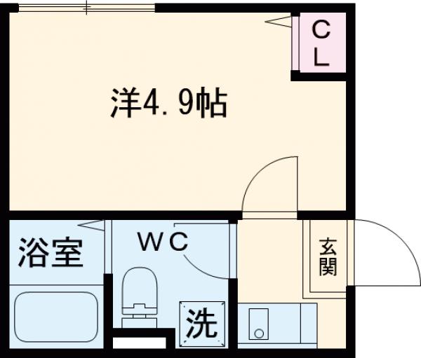 1/4 間取