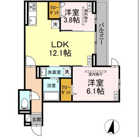 ラヴェンナの間取り