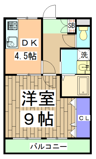 第一マンションの間取り