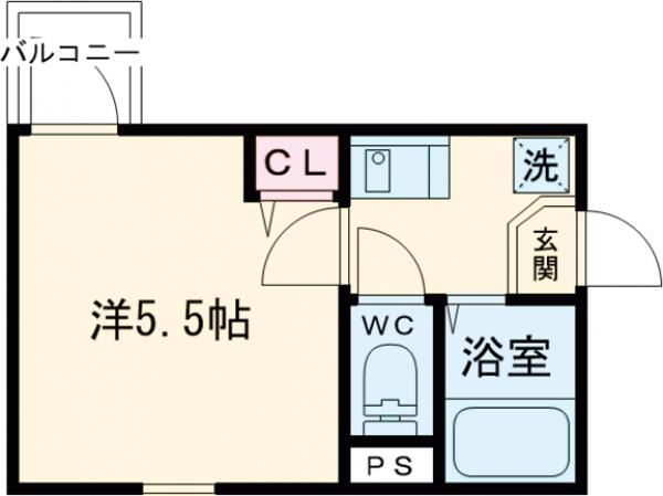 1/4 間取