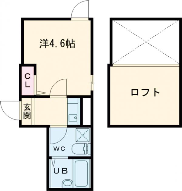 1/4 間取