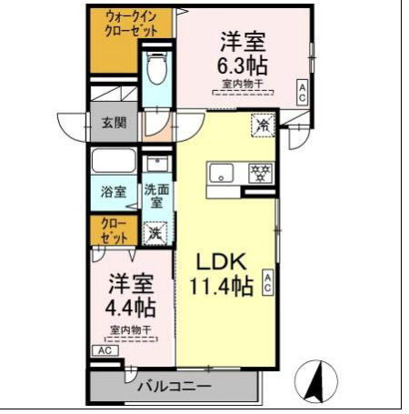 ラヴェンナの間取り