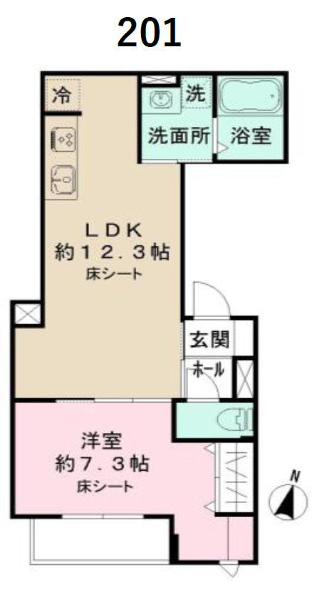 (仮称)杉並区和泉一丁目計画の間取り