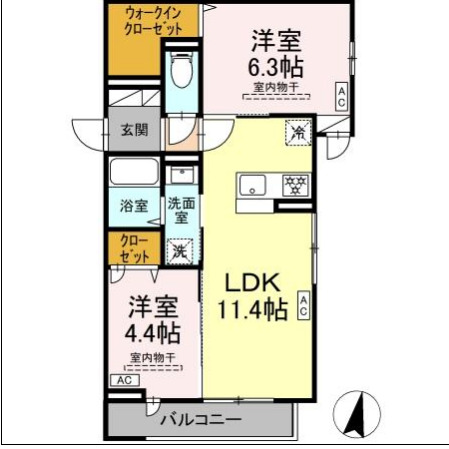 ラヴェンナの間取り