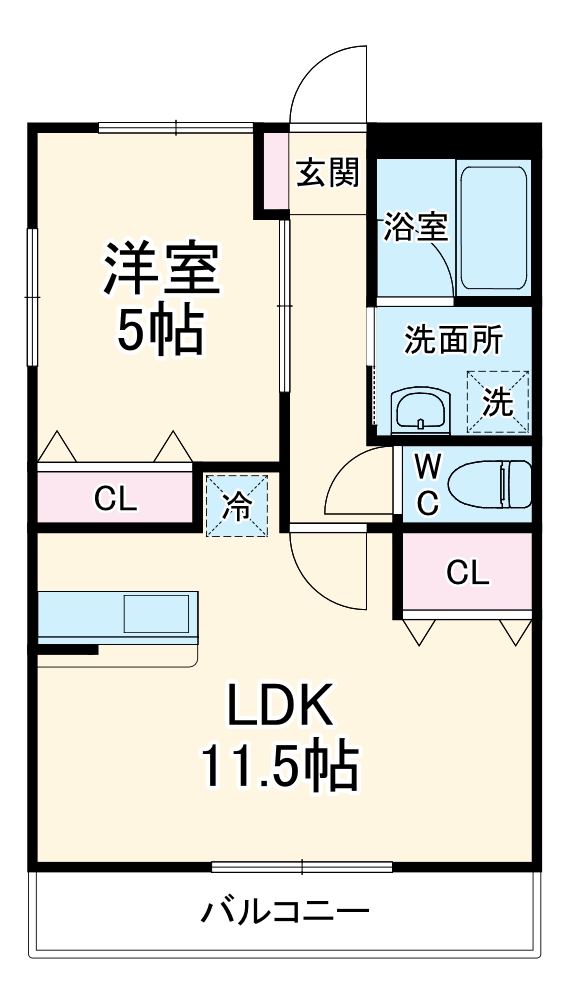 ノーブルBの間取り