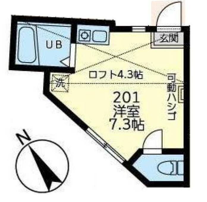 ユナイト保土ヶ谷メイプルヒルズの間取り