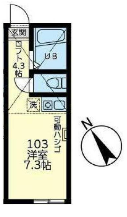 ユナイト保土ヶ谷メイプルヒルズの間取り