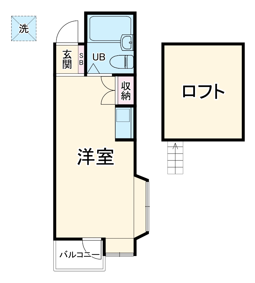 アースヒルズマサⅠの間取り