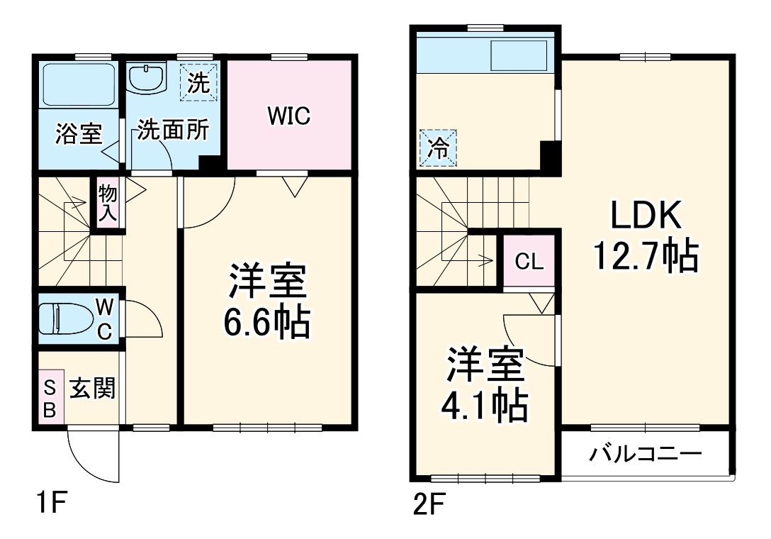 フォレストコートの間取り