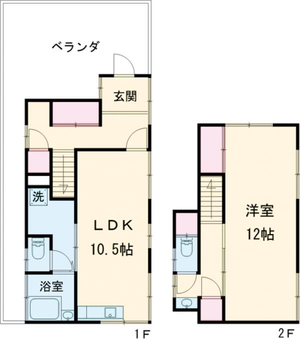 本町田戸建の間取り