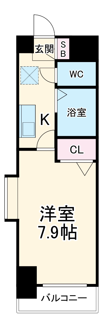 Deux mille deuxの間取り