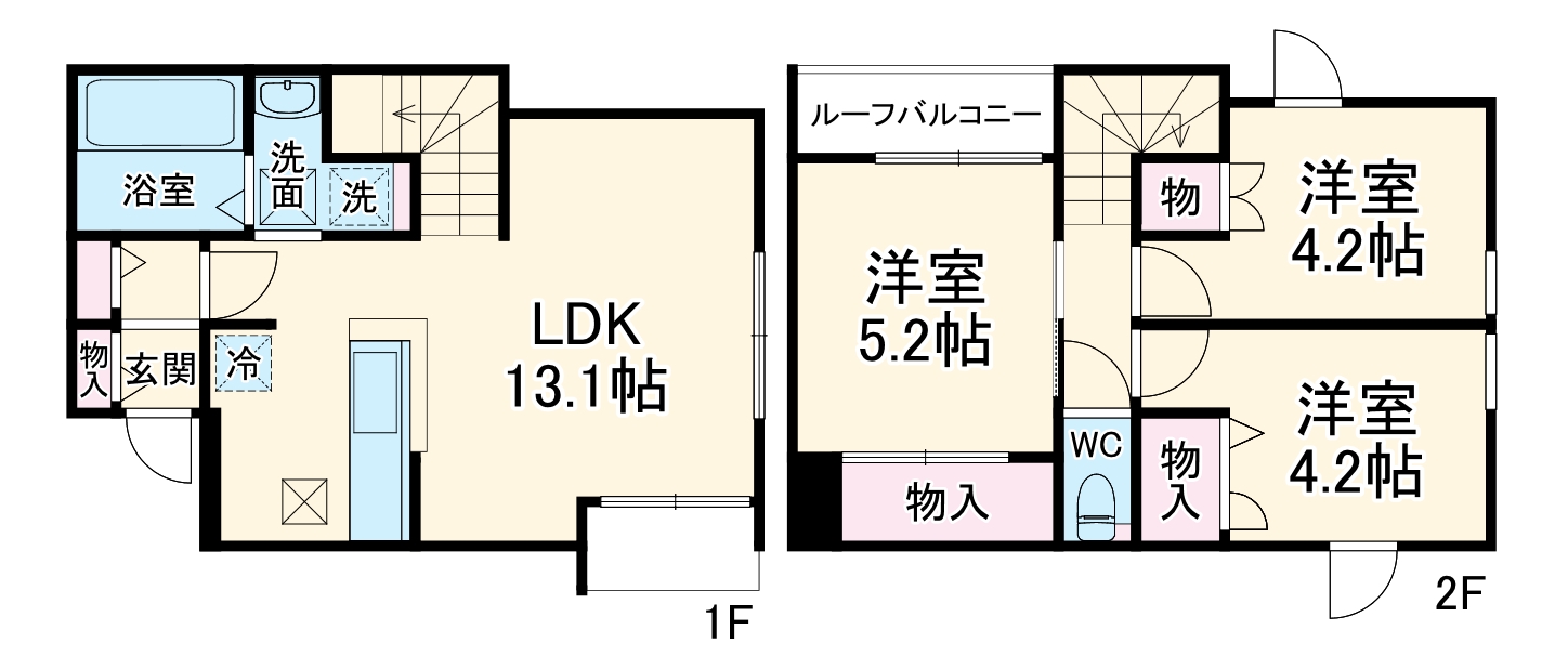 Aureviaの間取り