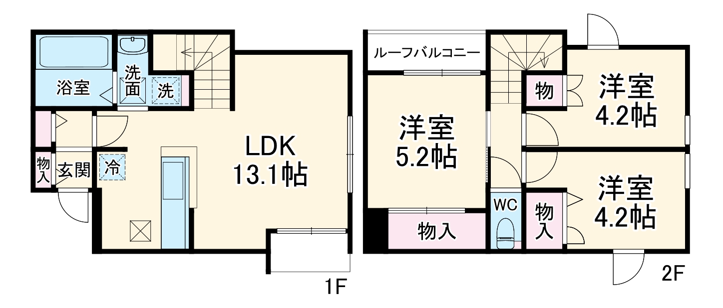 Aureviaの間取り