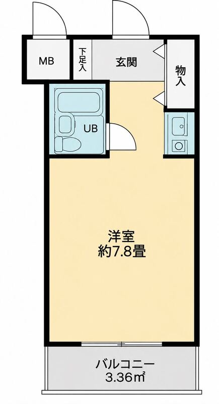 ライオンズマンション文京根津の間取り