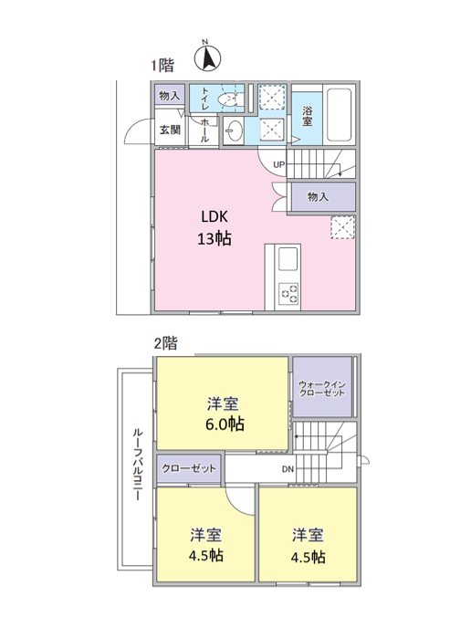ハオス・ヴォーネンの間取り