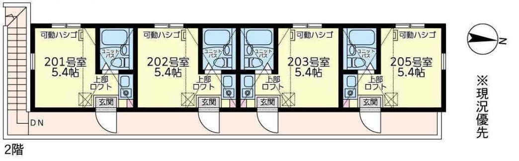 ユナイト末吉ファンタジーワールドの間取り