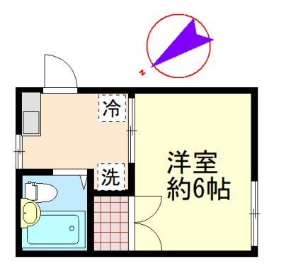エルミタージュの間取り