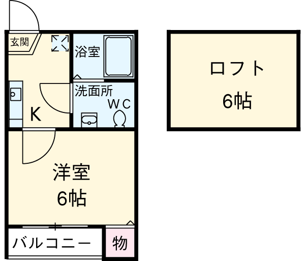 stage瓢箪山の間取り