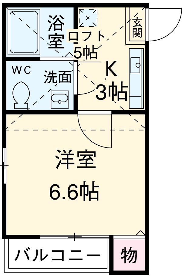 アイリス小幡の間取り