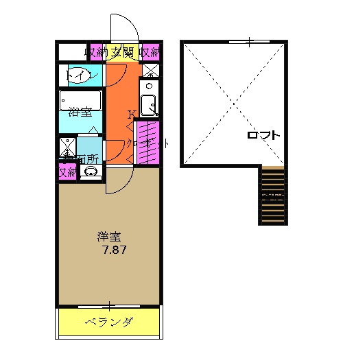 ニューライフ津田沼Ａ棟の間取り
