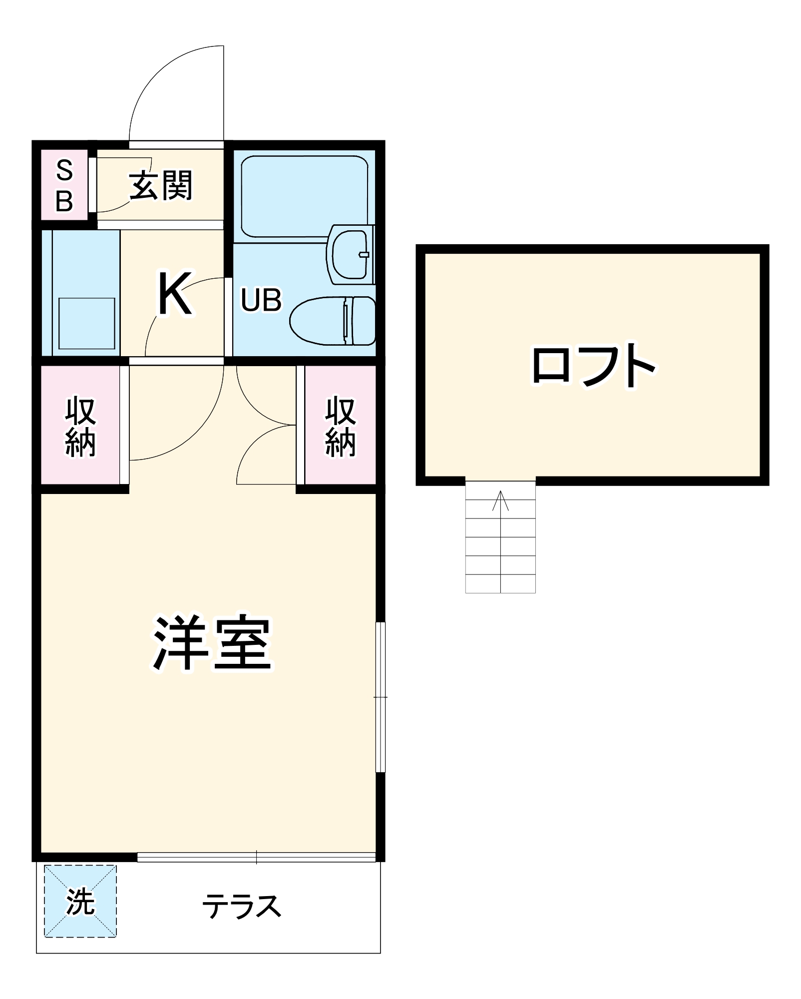AP1536 ジュネパレス千葉第11の間取り