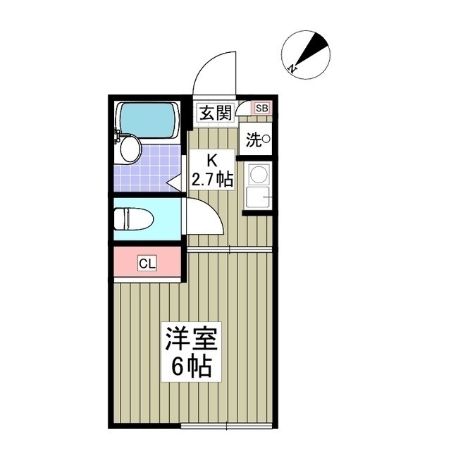 リブレス蕨の間取り