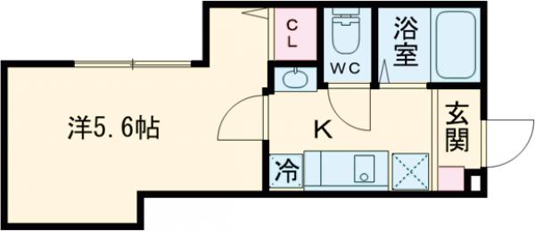 ステラ東四ツ木の間取り