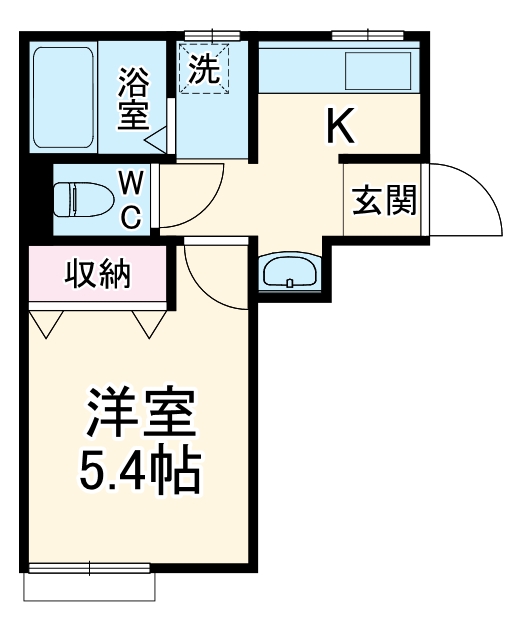 ヒバリスクエア和地山の間取り