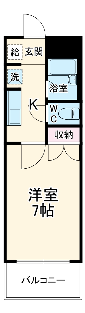 ノーブルハウス坂の間取り
