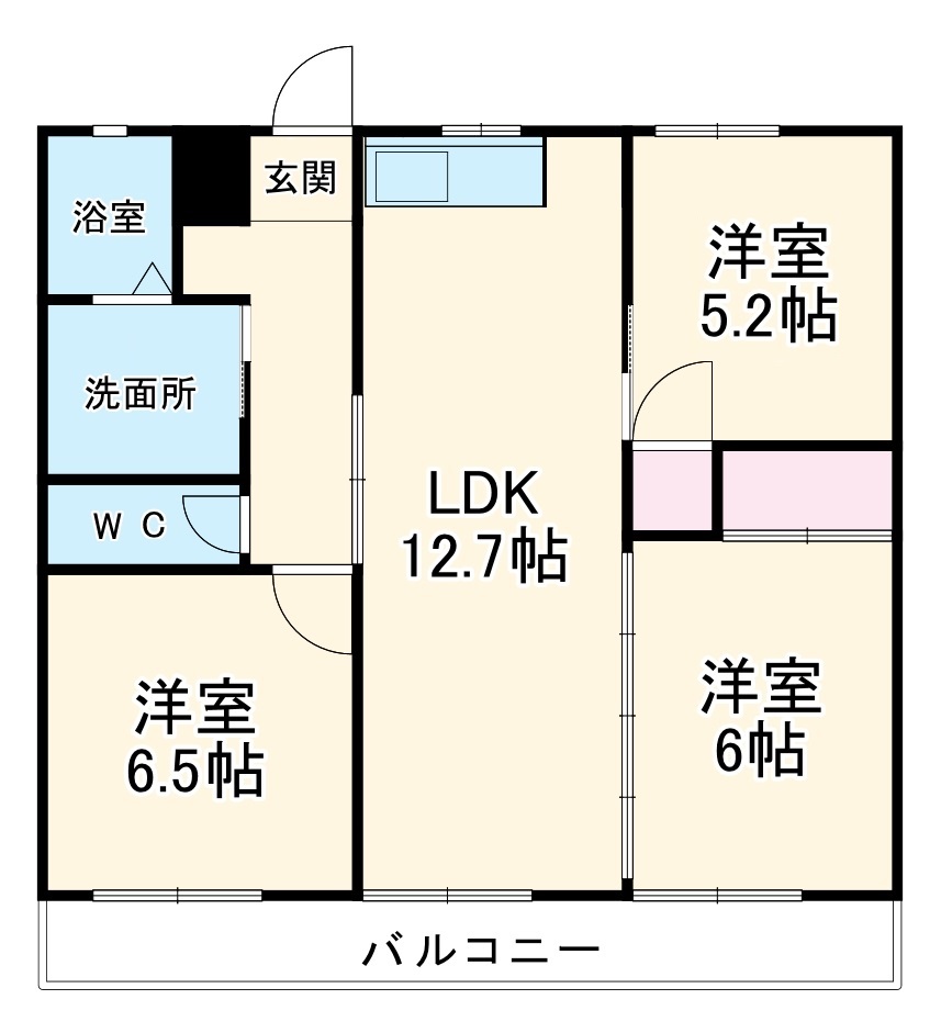ユニテ井上の間取り