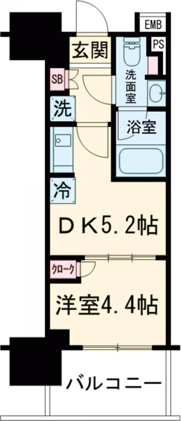 パークアクシス西大島コンフォートスクエアの間取り