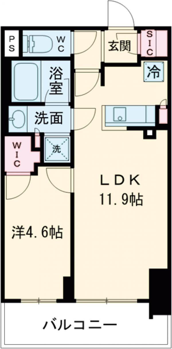 パークアクシス西大島コンフォートスクエアの間取り