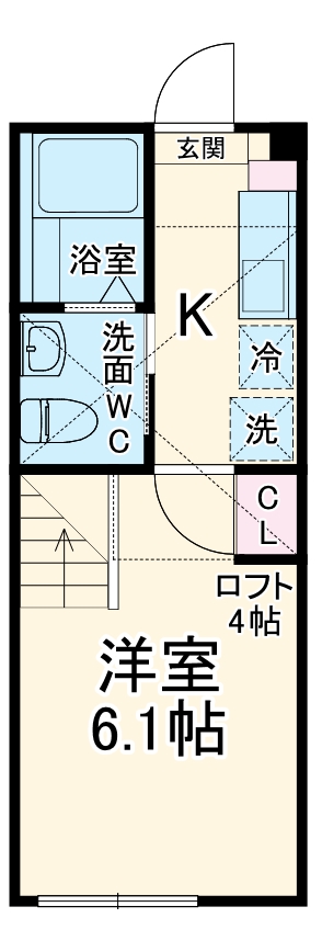 メゾンマグノリアの間取り