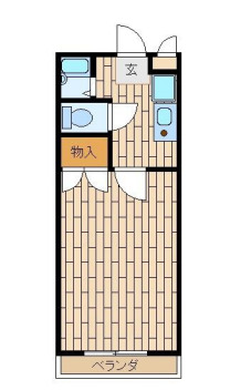 シャルマン南行徳の間取り