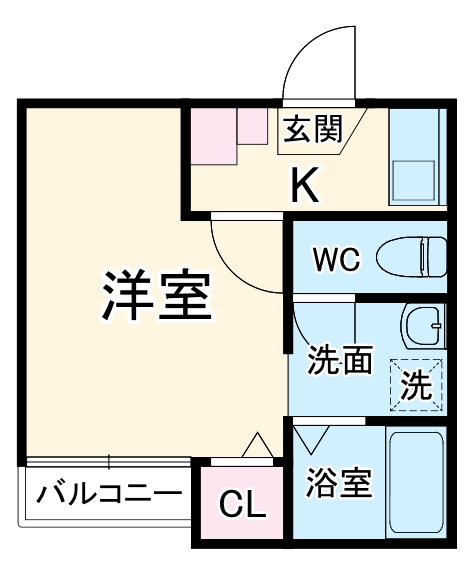 レーヴ武里の間取り