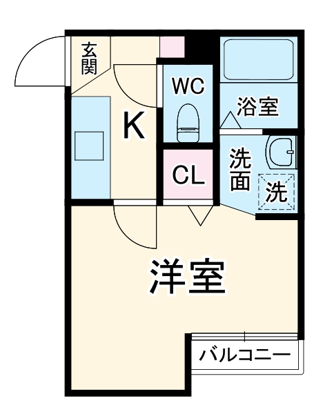 レーヴ武里の間取り
