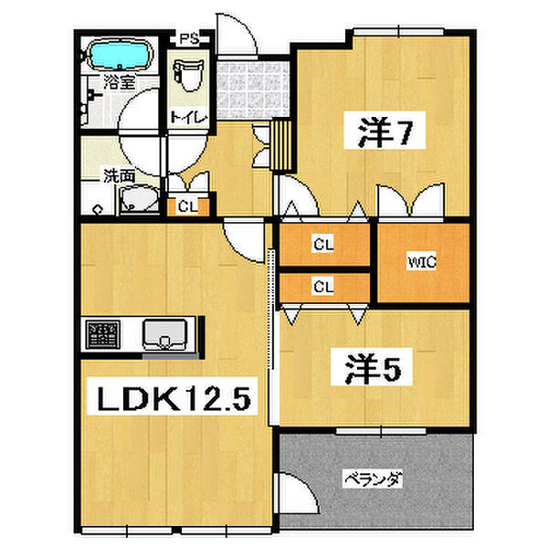 ベルフォートの間取り