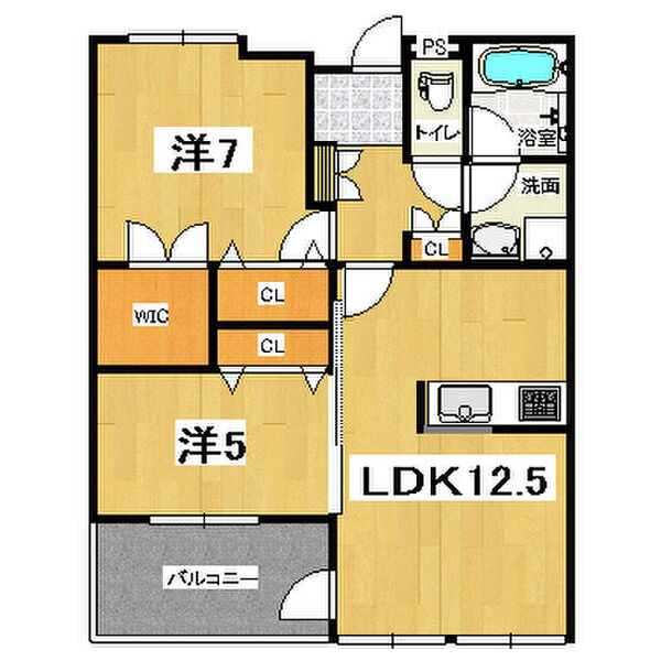 ベルフォートの間取り