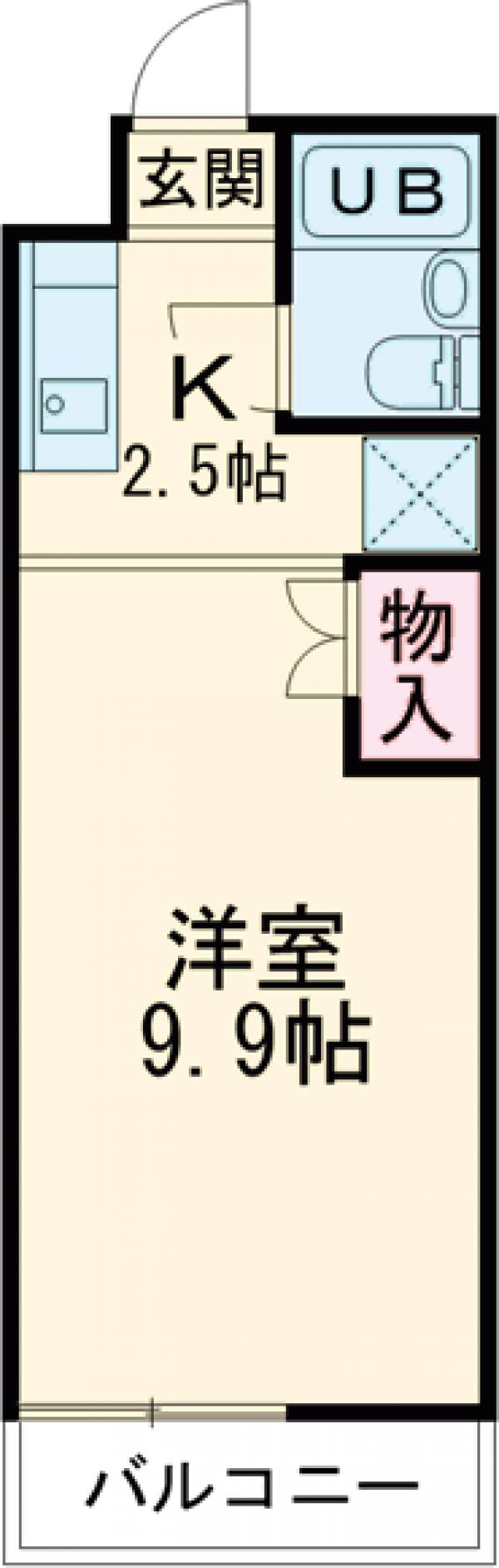 メゾン三高の間取り