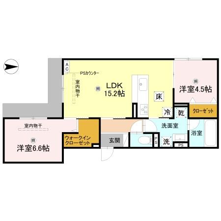 D-residence服部寿町の間取り