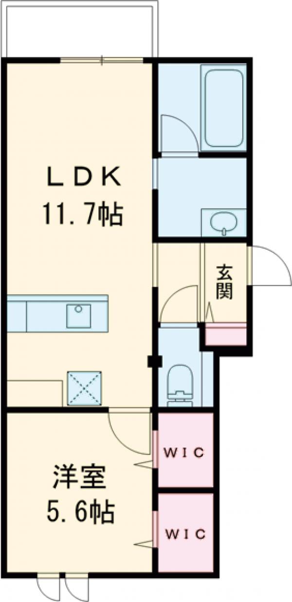 HARU高宮の間取り