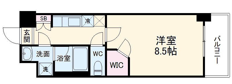 ゼスタレジデンス桜山の間取り