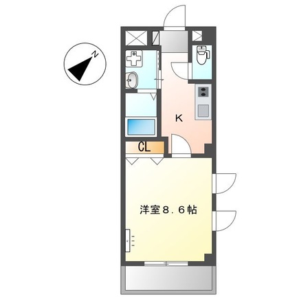 クローリスの間取り