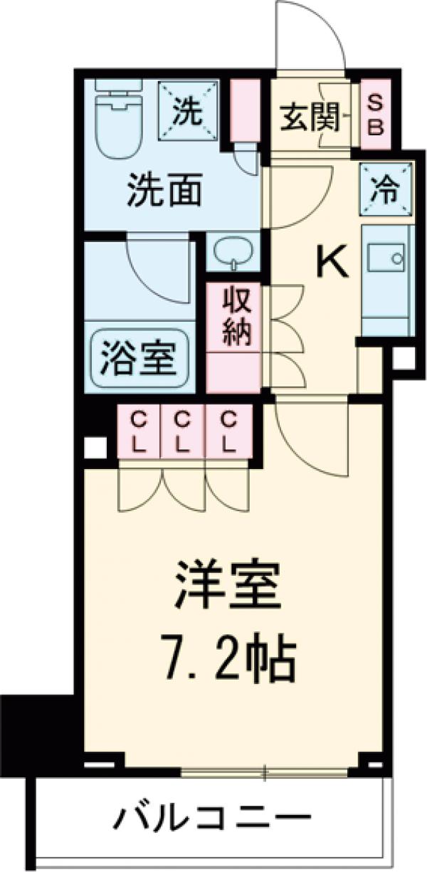 ガリシア大塚の間取り